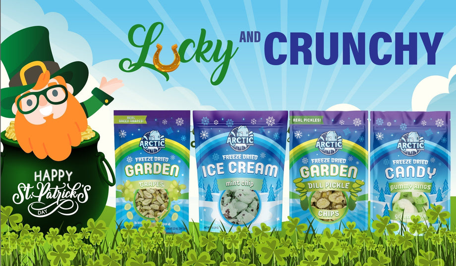 St. Patrick’s Day Snacks Made Healthier: Freeze-Dried Snacks for a Lucky Celebration!