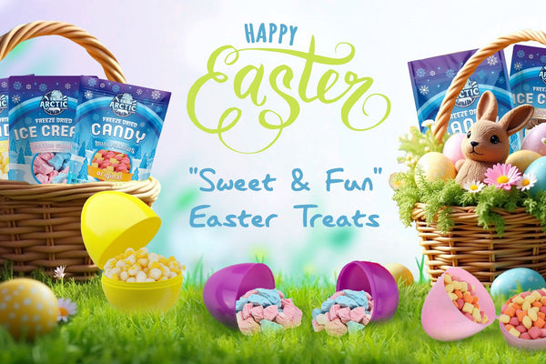 Easter Treats That Don’t Melt: Freeze-Dried Candy & Ice Cream from Arctic Farms