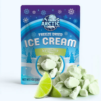 Freeze Dried Key Lime Ice Cream
