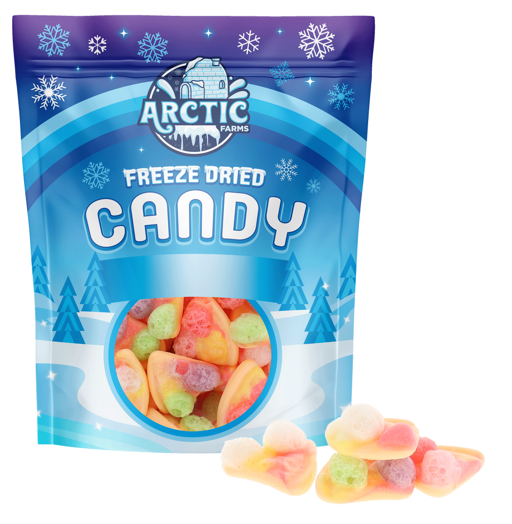 Freeze Dried Pizza Gummy Small Bag with loose