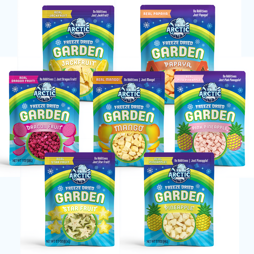 Freeze Dried Garden Tropical Collection Bundle (7 Small Bags)