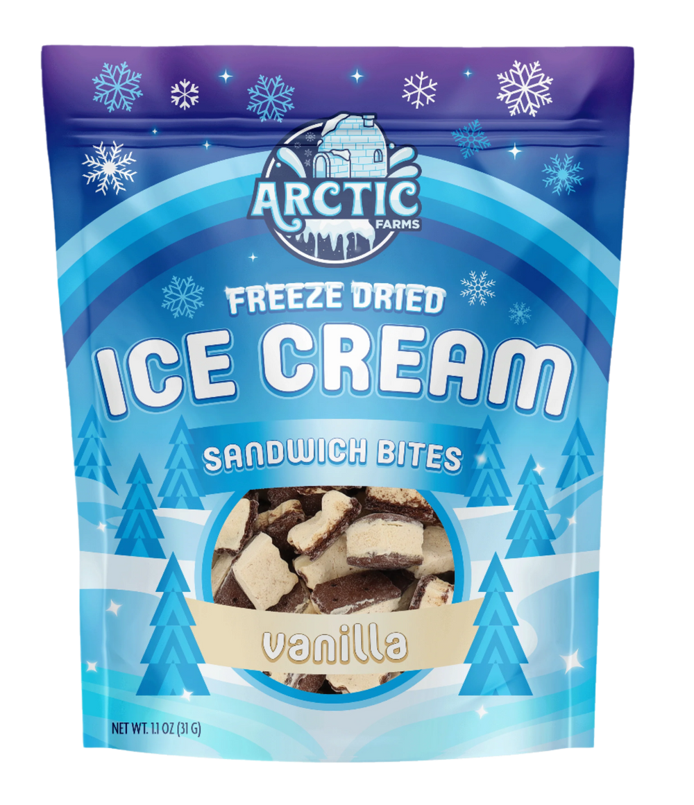 Freeze Dried Astronaut Ice Cream Sandwich Vanilla Small