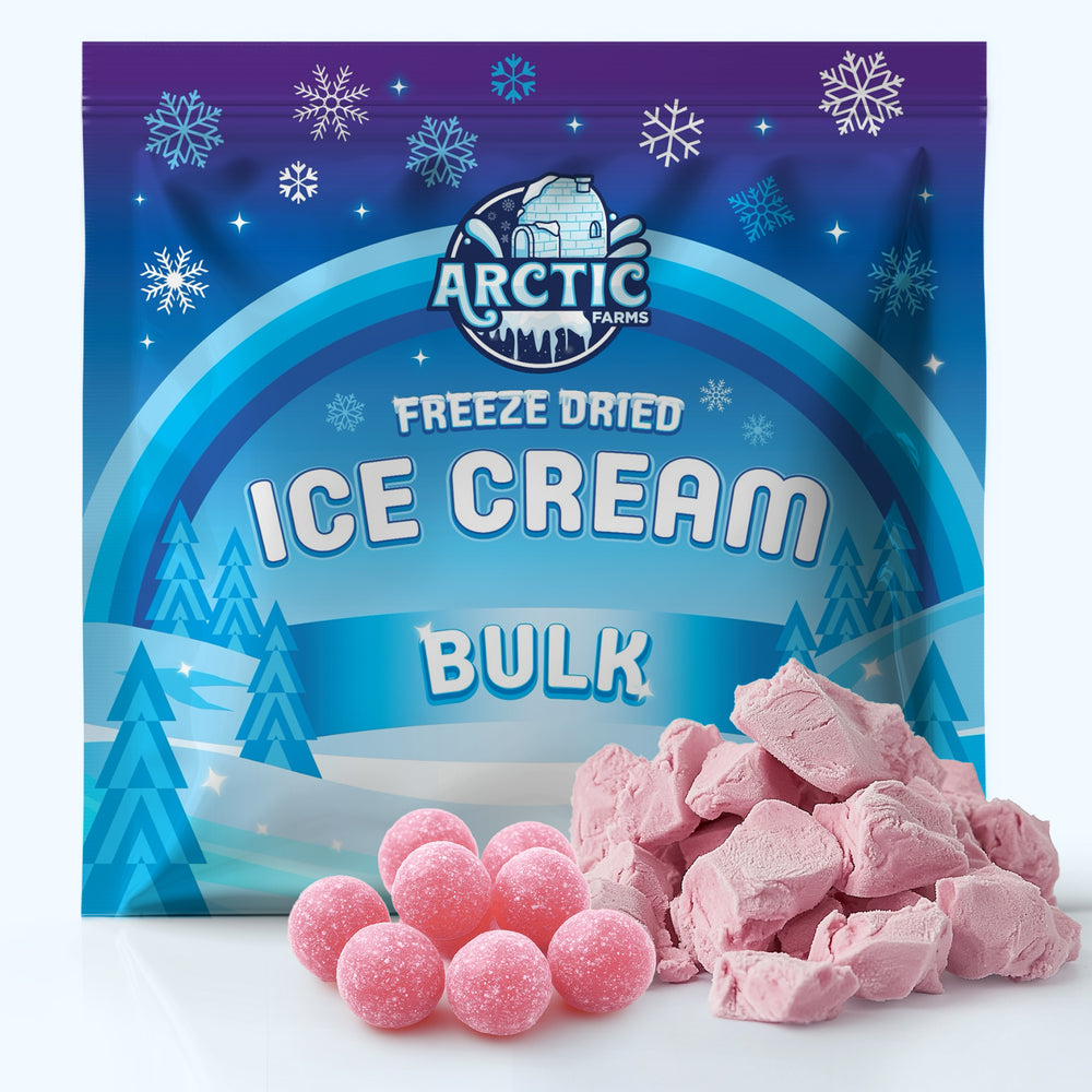 Freeze Dried Bubble Gum Ice Cream Bulk