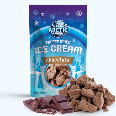 Freeze Dried Chocolate Ice Cream