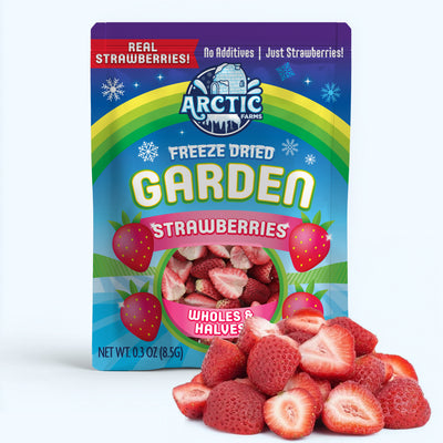 Freeze Dried Strawberries - Wholes & Halves — image 1 of 8