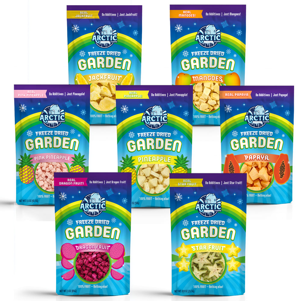 Freeze Dried Garden Tropical Collection Bundle (7 Large Bags)