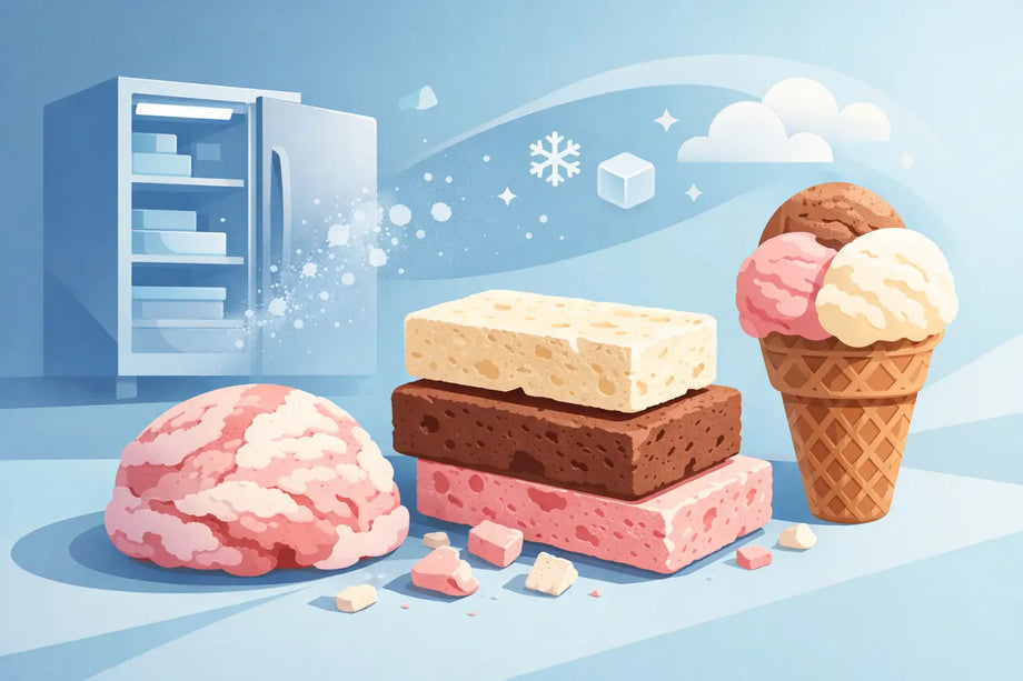 Freeze Dried Ice Cream That Skips the Freezer