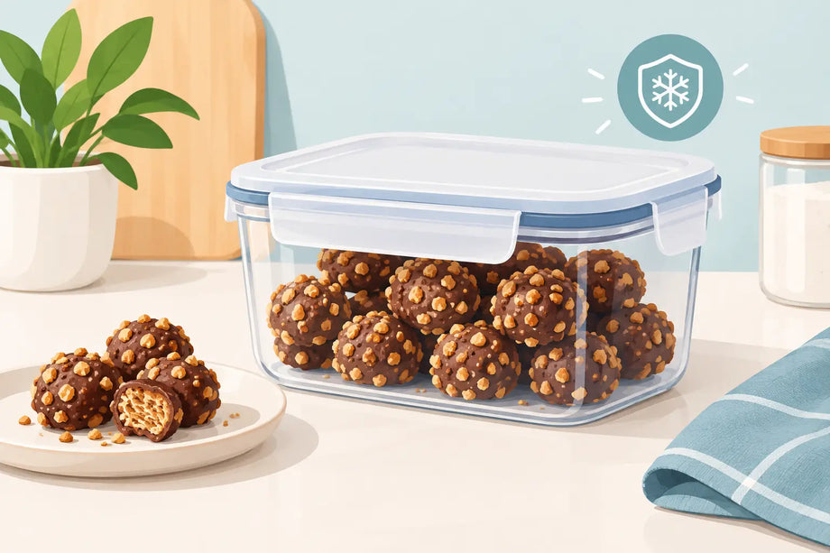 Storing Crunchy Dessert Bites Without Losing Snap
