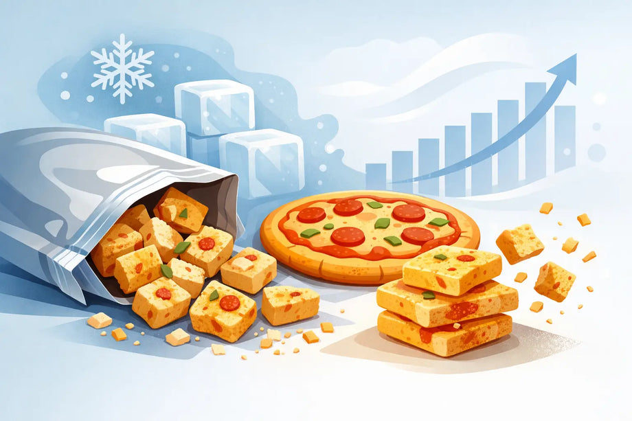 Freeze Dried Pizza Snacks Bring the Crunch