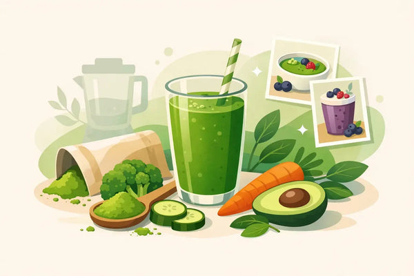 Vegetable Powder for Smoothies That Tastes Good