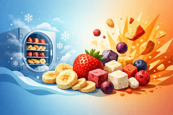 Freeze Drying Makes Snacks Crunchier and Bolder