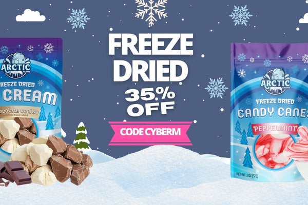 Cyber Monday SALE: 35% OFF Freeze Dried Snacks