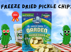 Freeze Dried Pickle Chips (Firecracker - Mild Hot) from Jersey Pickles