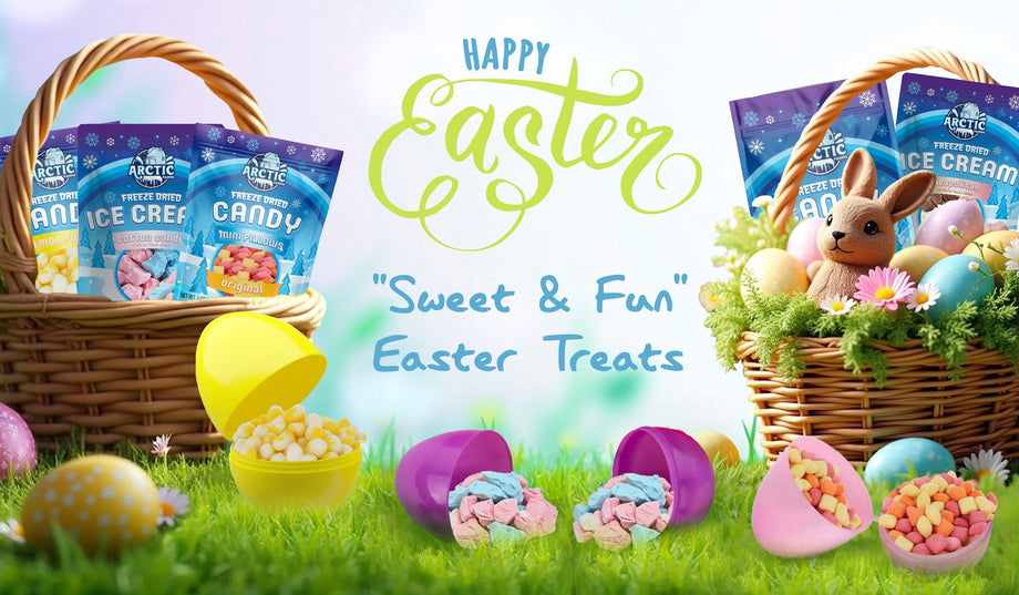 Easter Treats That Don’t Melt: Freeze-Dried Candy & Ice Cream from Arctic Farms