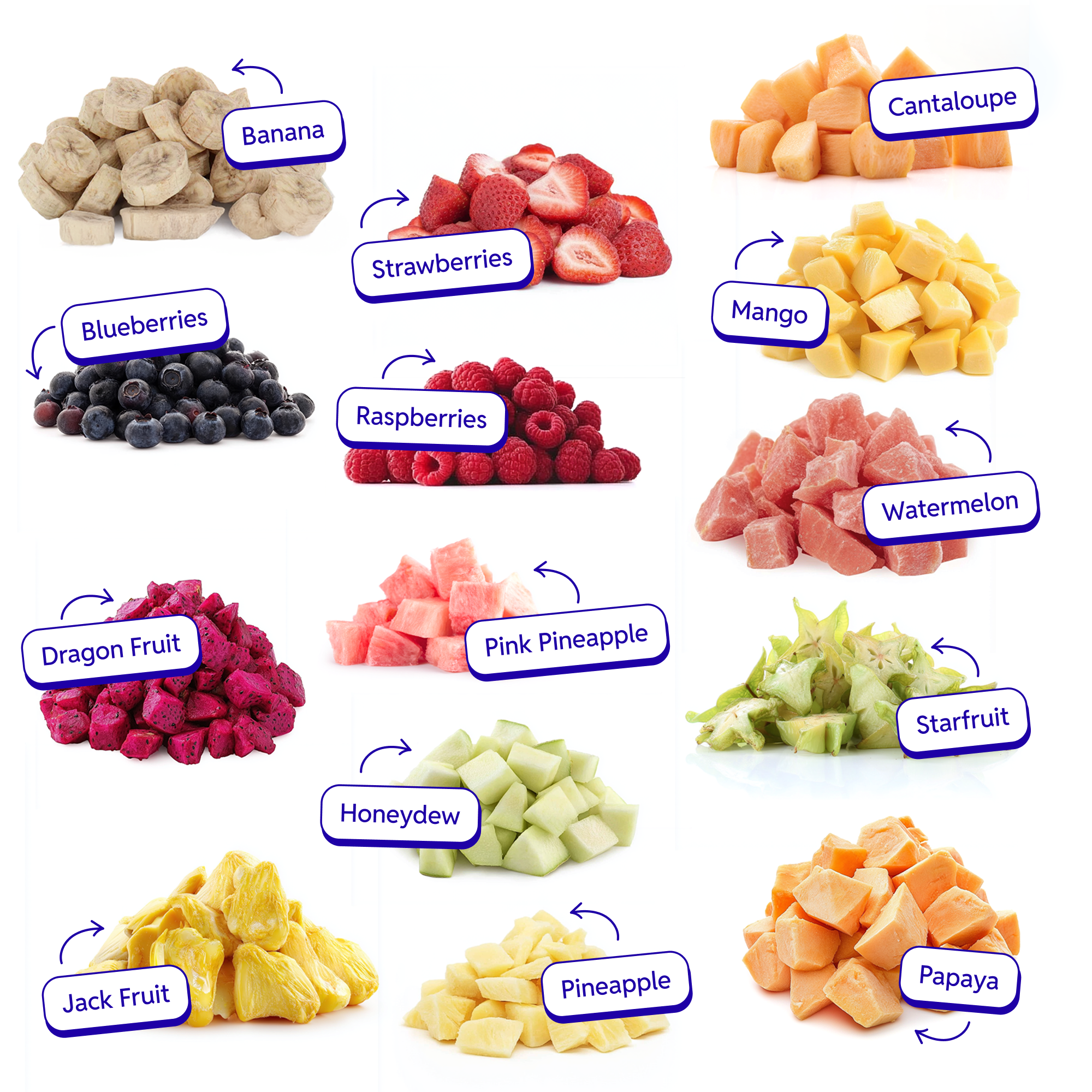 Freeze-Dried Ultimate Fruit Bundle — 14 Small Bags Freeze-Dried Ultimate Fruit Bundle — 14 Small Bags