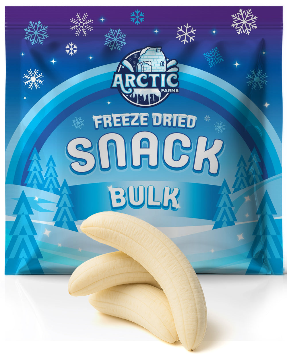 Freeze Dried Whole Bananas