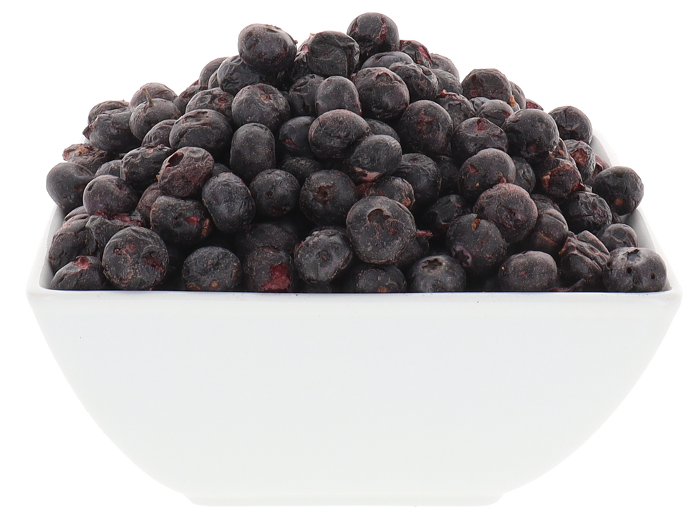 Freeze Dried Blueberry Blueberries Bowl