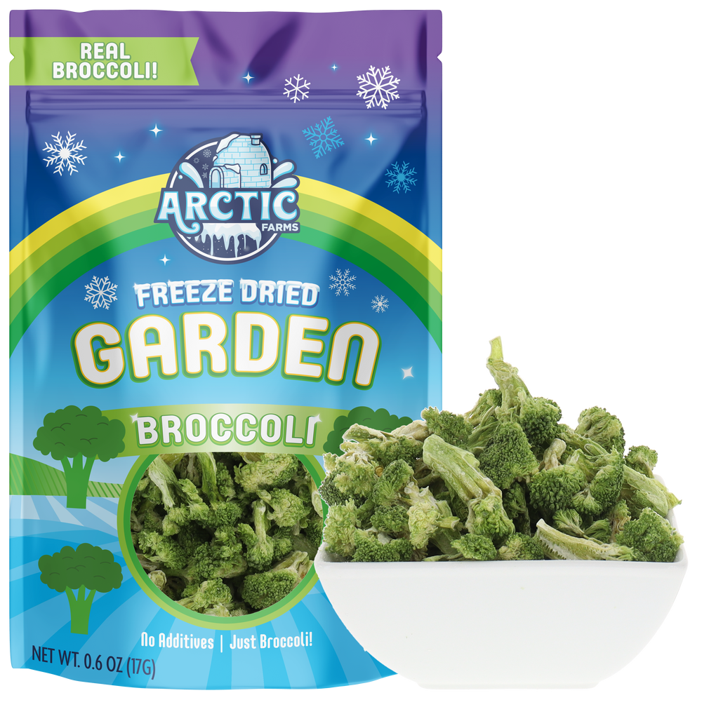 Freeze Dried Broccoli Bag Bowl