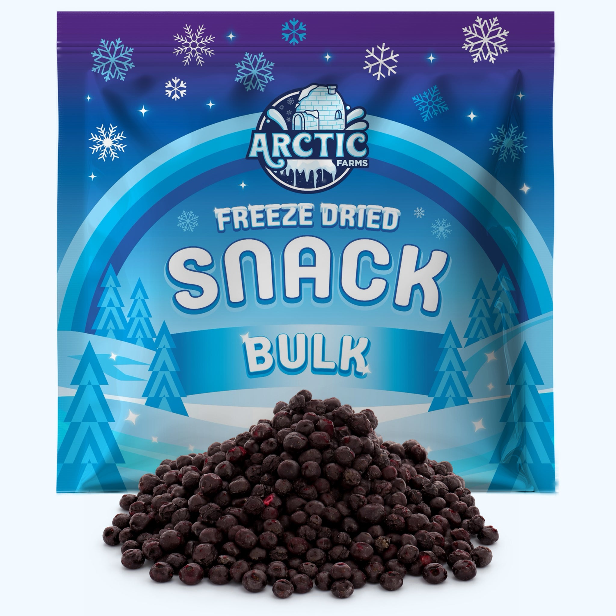 Freeze Dried Wild Bilberries