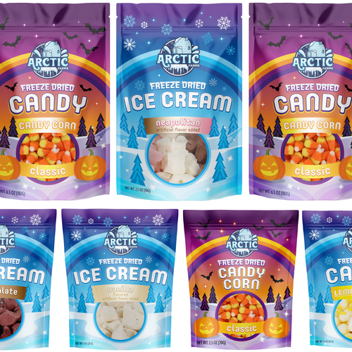 Freeze-Dried Halloween Candy Variety Bundle