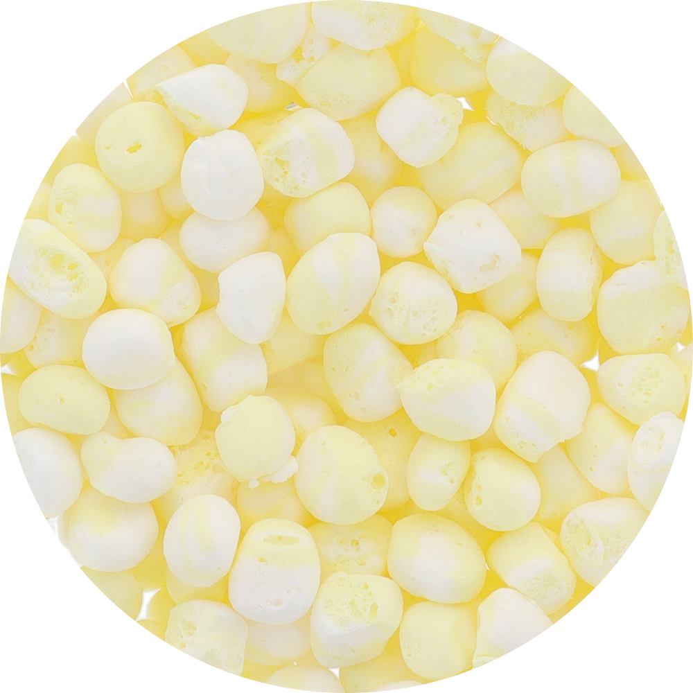 Freeze Dried Candy Salt Water Taffy (Buttered Popcorn)