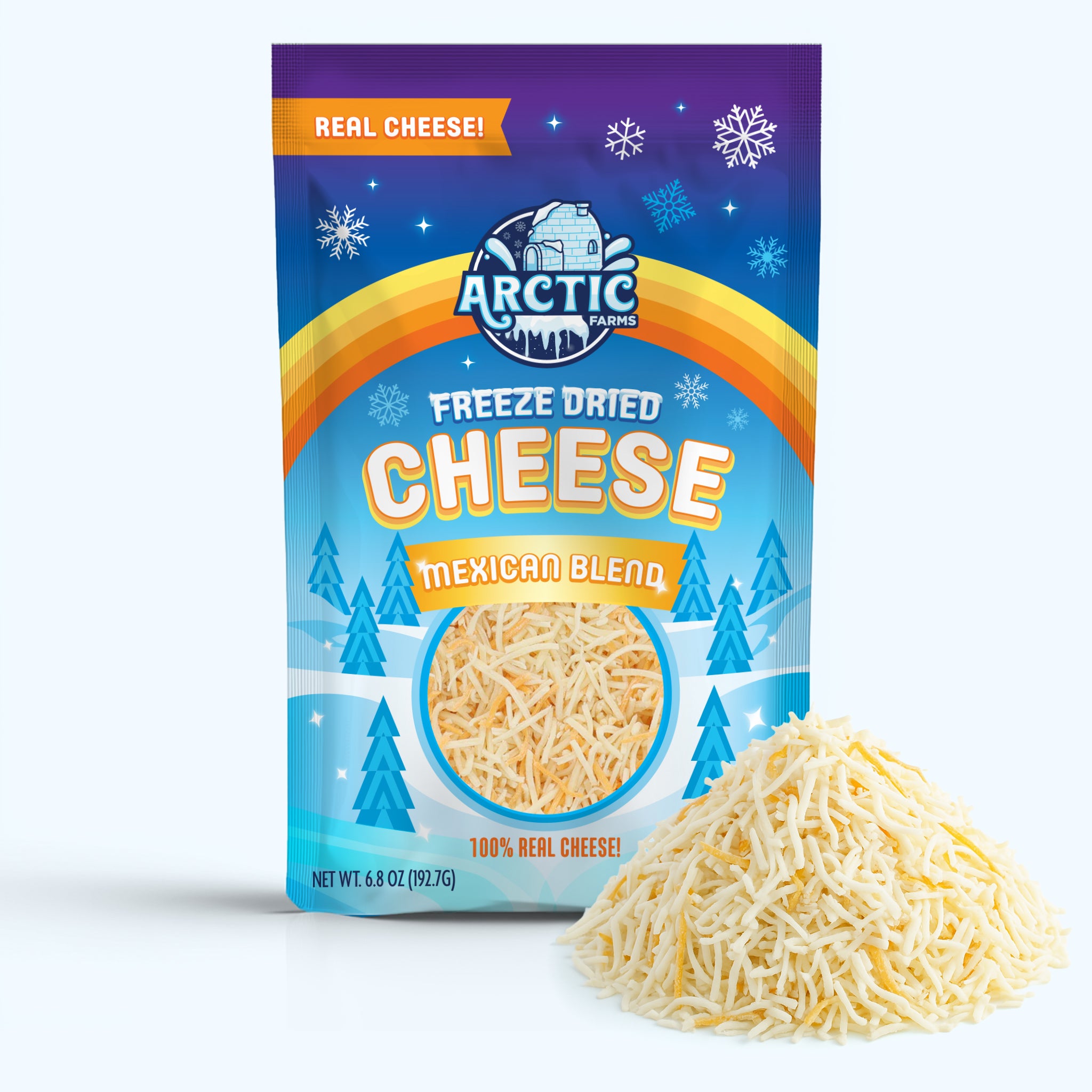 Freeze Dried Snack - Real Cheese (Mexican Blend)