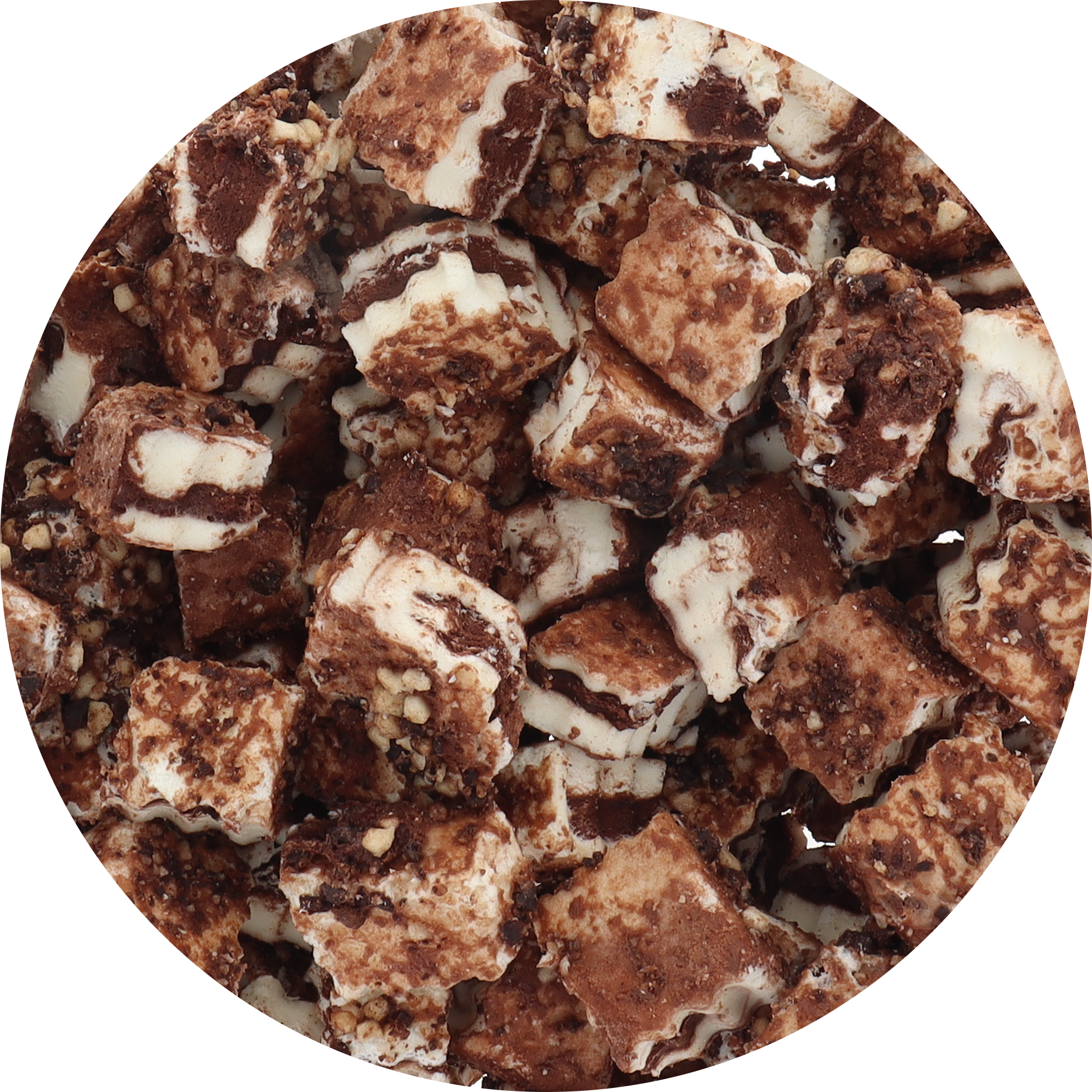 Freeze Dried Chocolate Éclair Desert Ice Cream Bar Bites