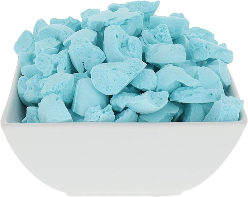 Freeze Dried Blue Cotton Candy Ice Cream
