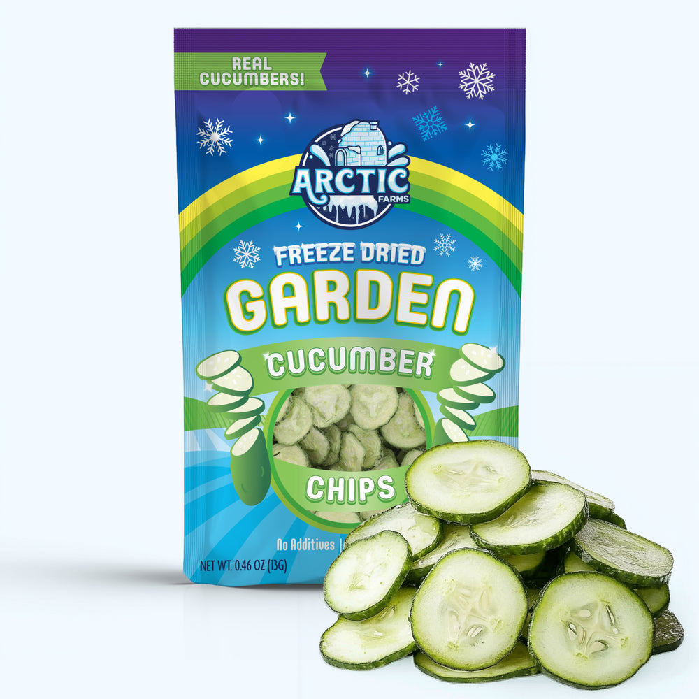 Freeze Dried Cucumber Chips