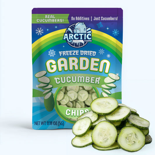 Freeze Dried Cucumber Chips