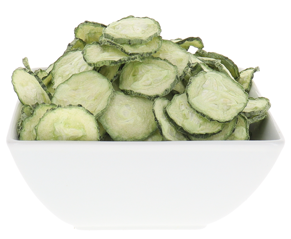 Freeze Dried Cucumber Chips Bowl