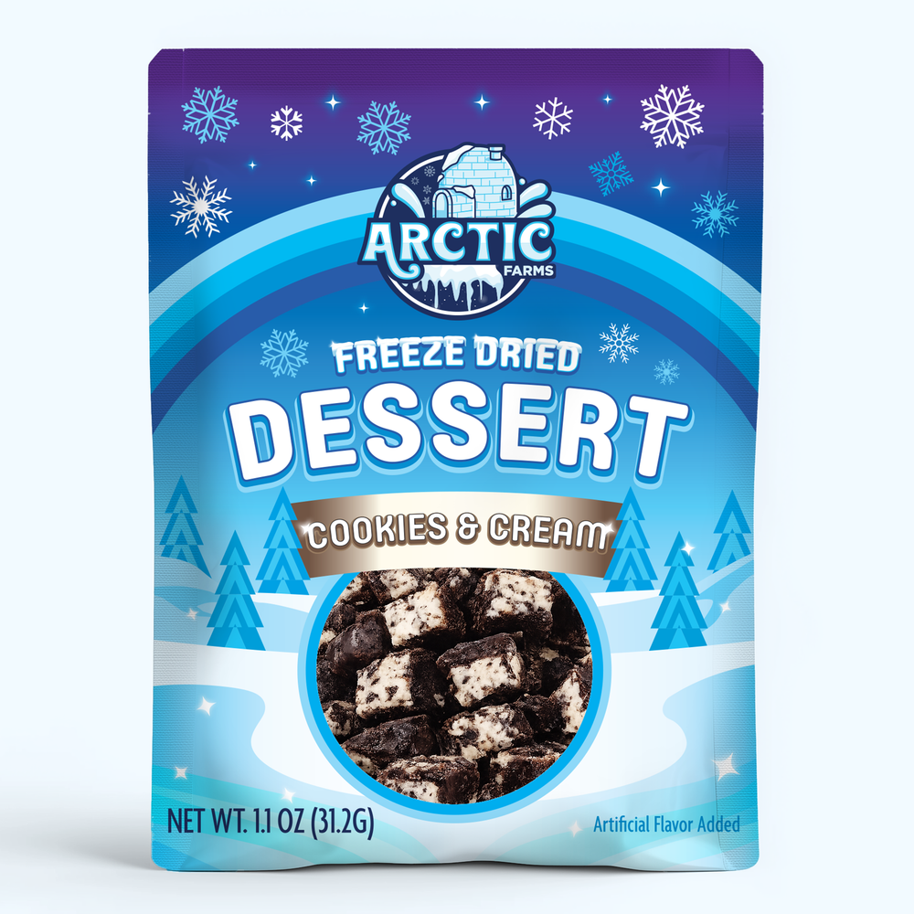 Freeze Dried Cookies & Cream Desert Ice Cream Bar Bites — image 2 of 11