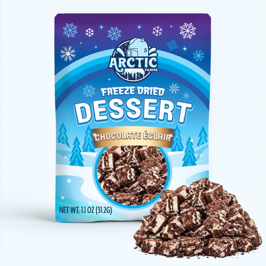 Freeze Dried Chocolate Éclair Desert Ice Cream Bar Bites — image 1 of 11