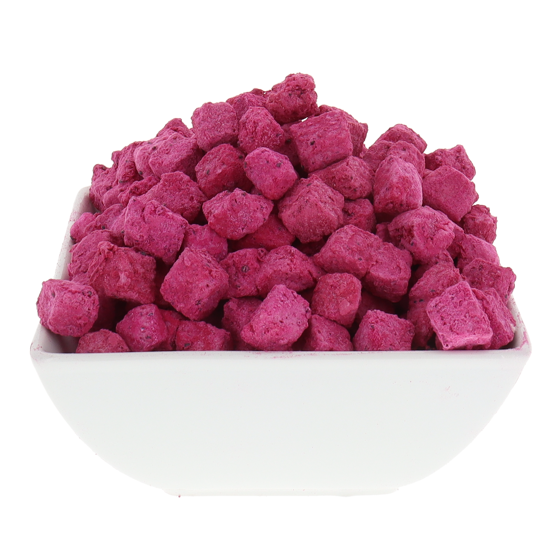 Freeze Dried Natural Red Dragon Fruit Big Cubes Freeze Dried Natural Red Dragon Fruit Big Cubes