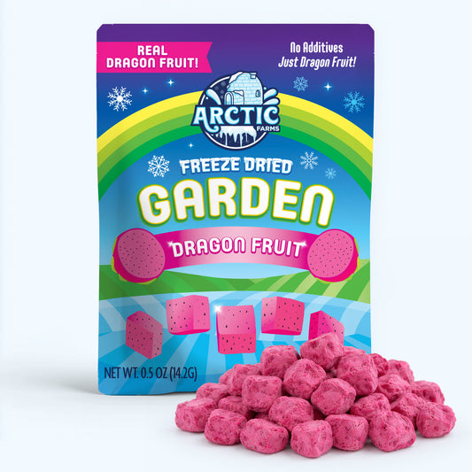 Freeze Dried Natural Red Dragon Fruit Big Cubes