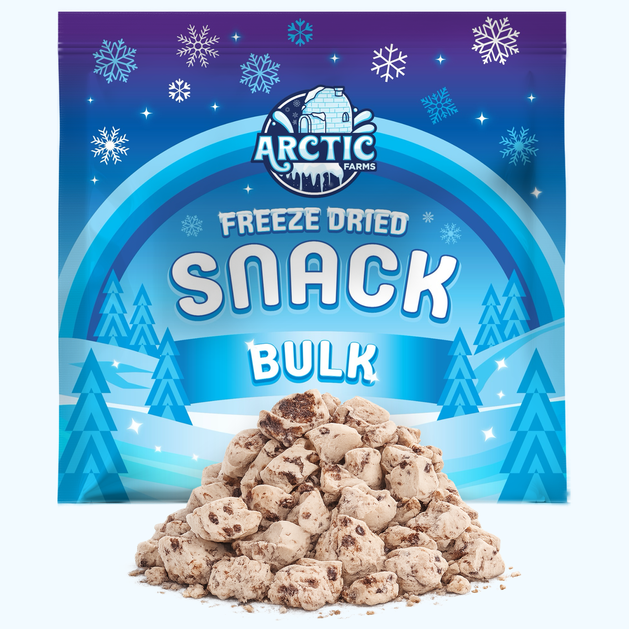 Freeze Dried Gelato - Piemonte Hazelnut Chocolate Crunch