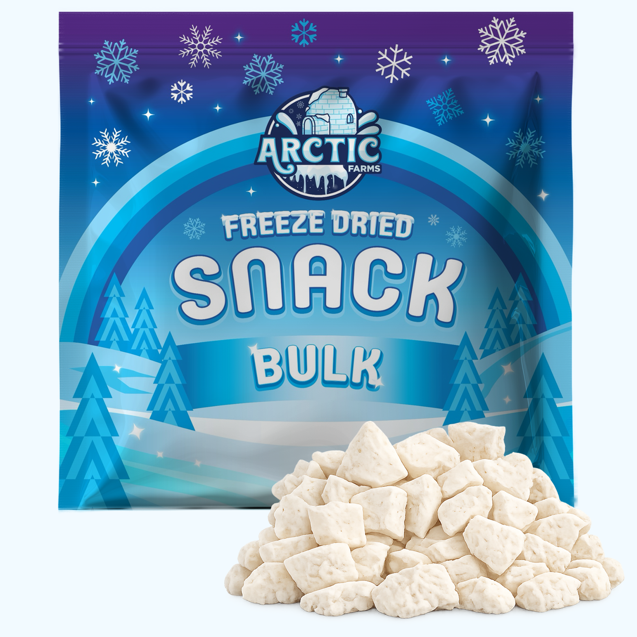 Freeze Dried Gelato - Madagascar Vanilla Bean