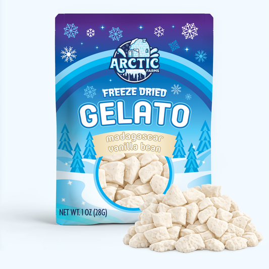 Freeze Dried Gelato - Madagascar Vanilla Bean