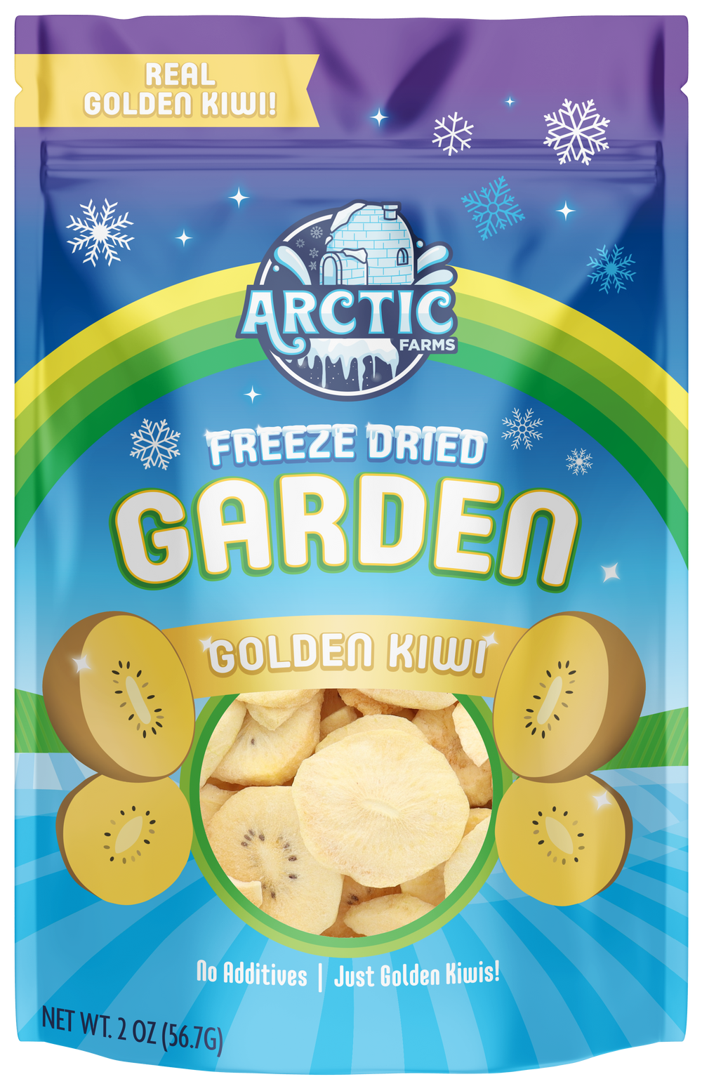 Freeze Dried Golden Kiwi