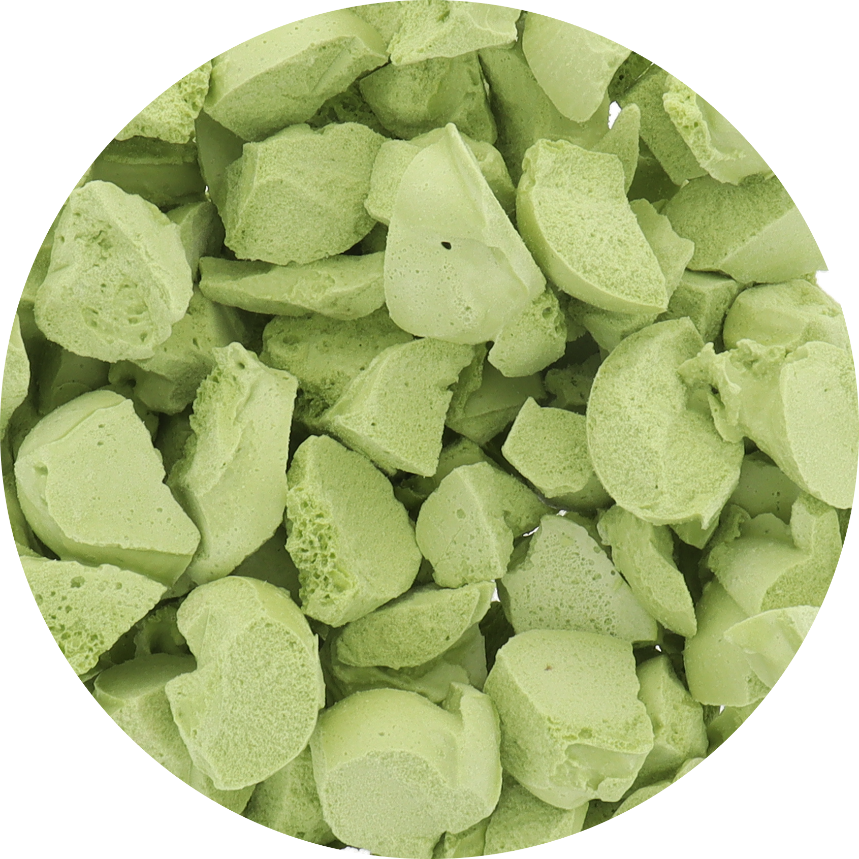 Freeze Dried Ice Cream That Does Not Melt (Bits) Green Tea