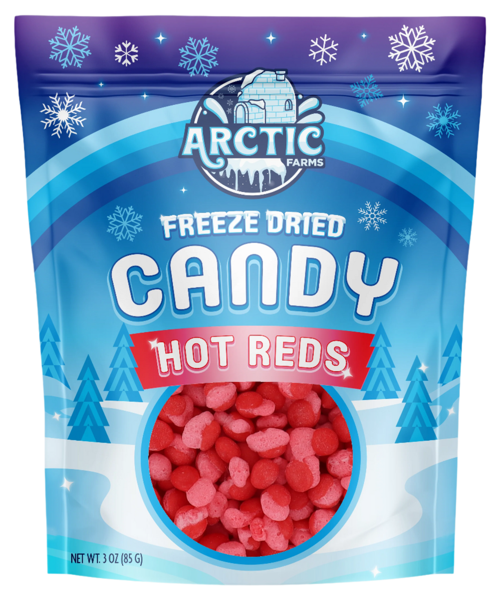 Freeze Dried Hot Reds Candy