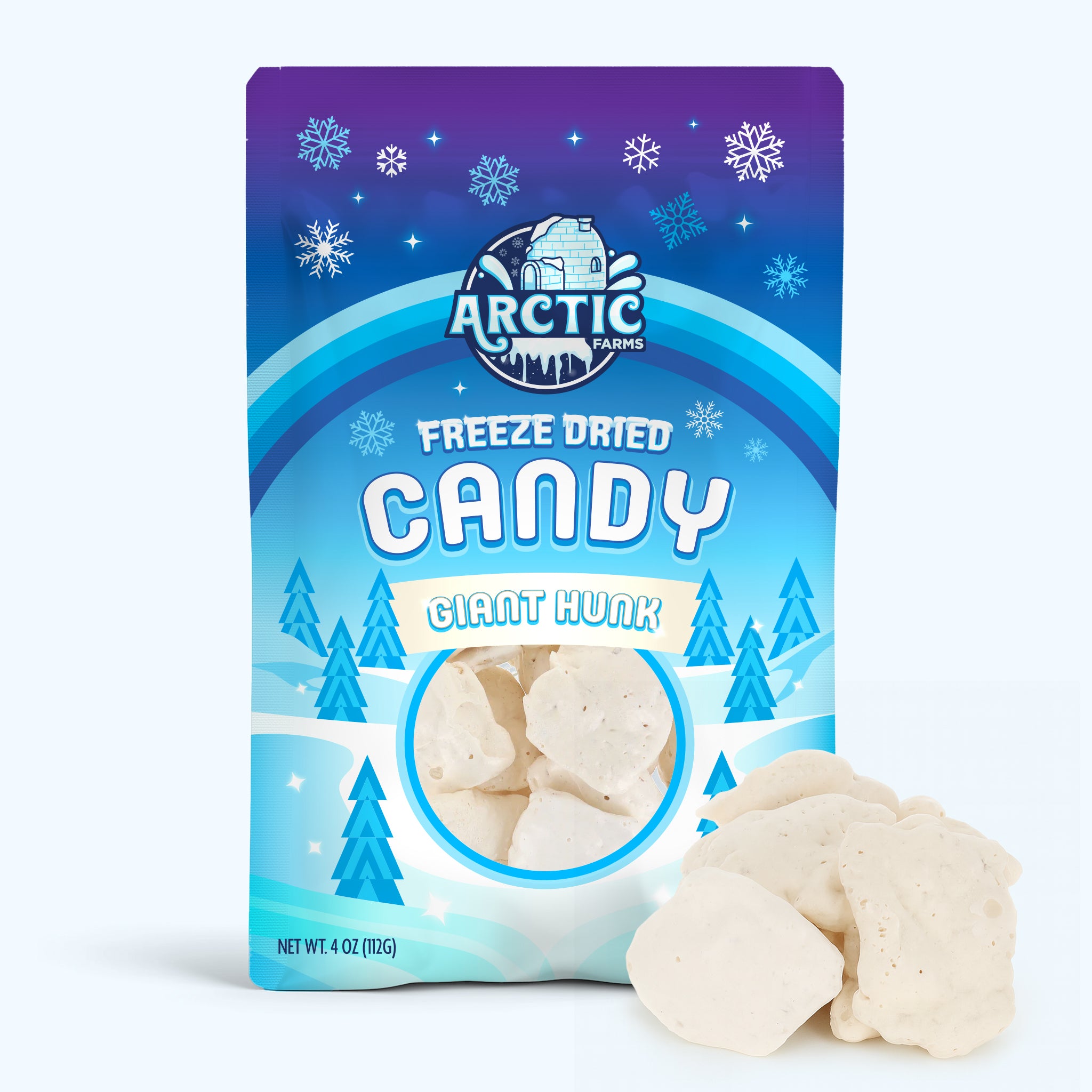 Freeze Dried Giant Hunk Candy