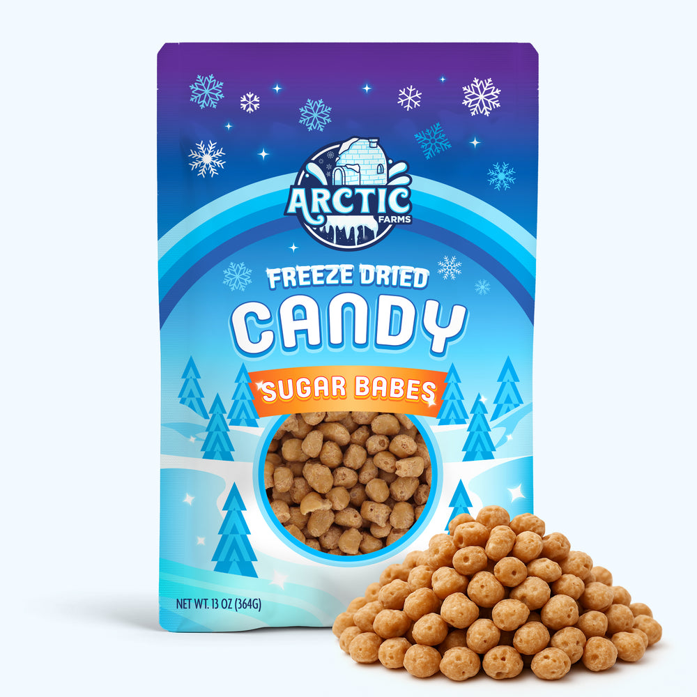 Freeze Dried Sugar Caramel Babes Candy