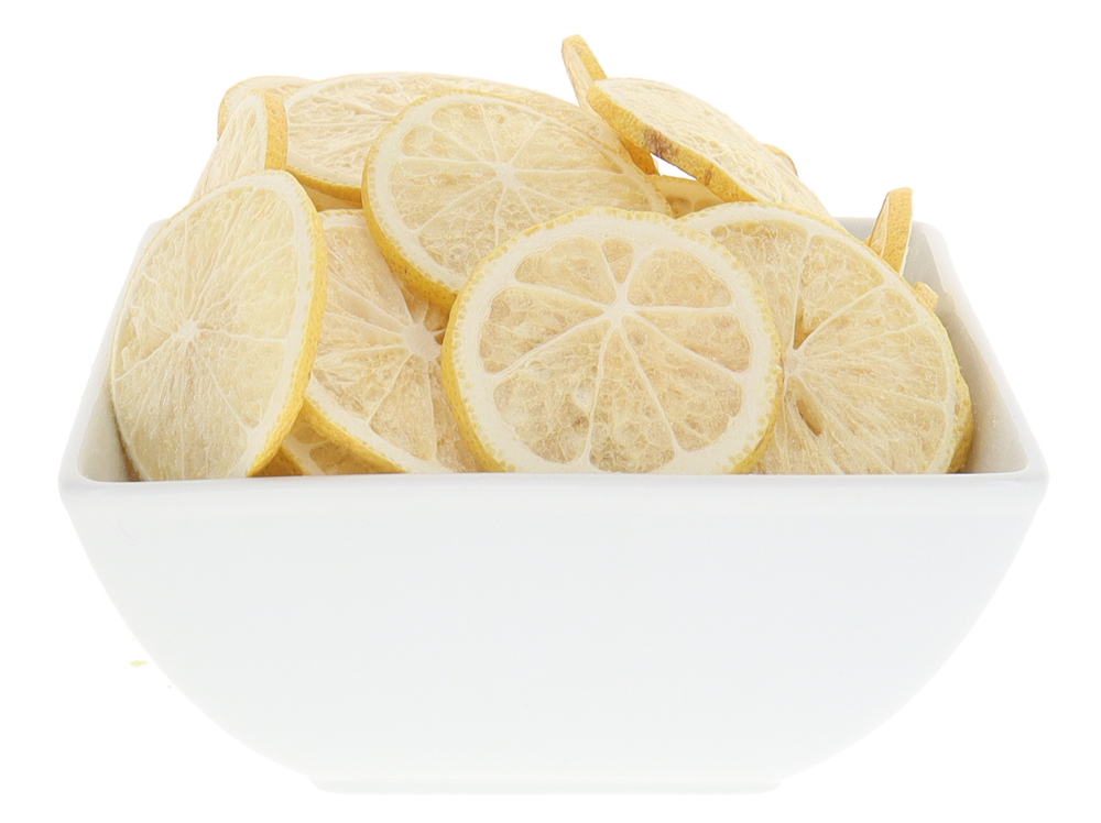 Freeze Dried Lemon Slices Bowl