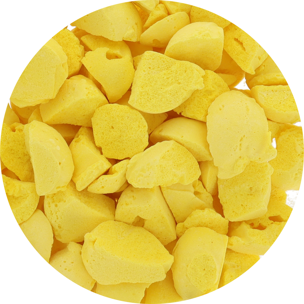 Freeze Dried Lemon Custard Ice Cream