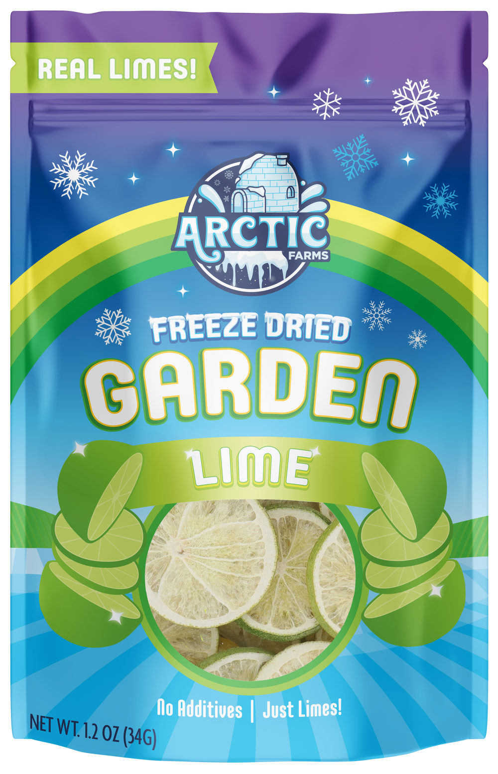 Freeze Dried Lime Slices