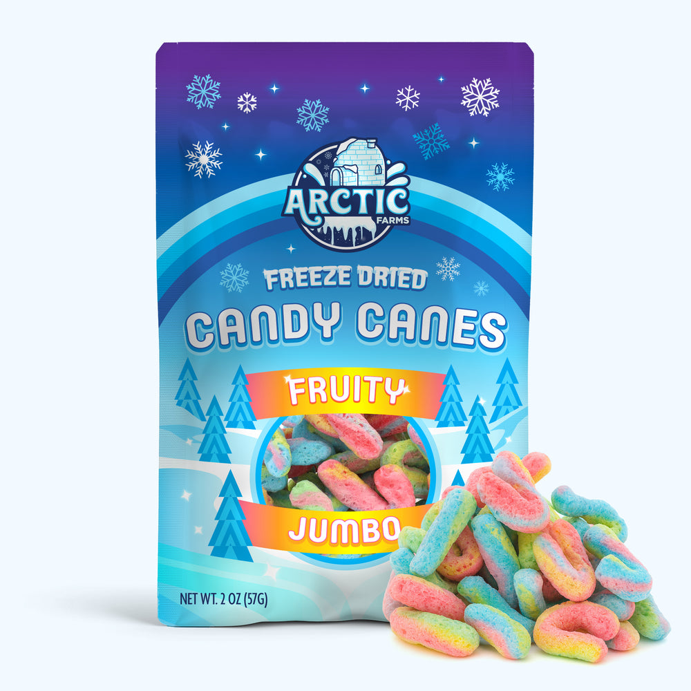 Freeze Dried Candy Canes