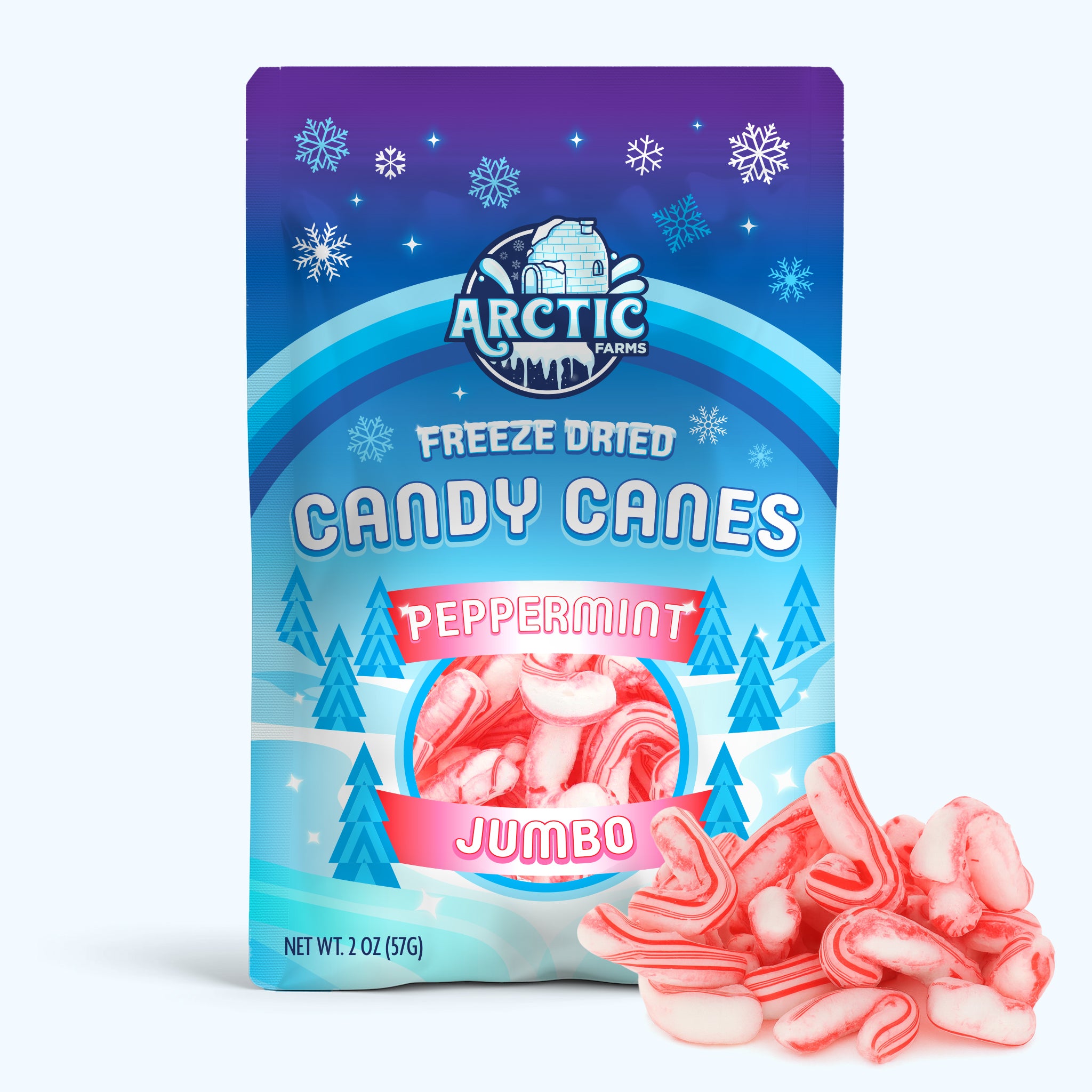 Freeze Dried Candy Canes