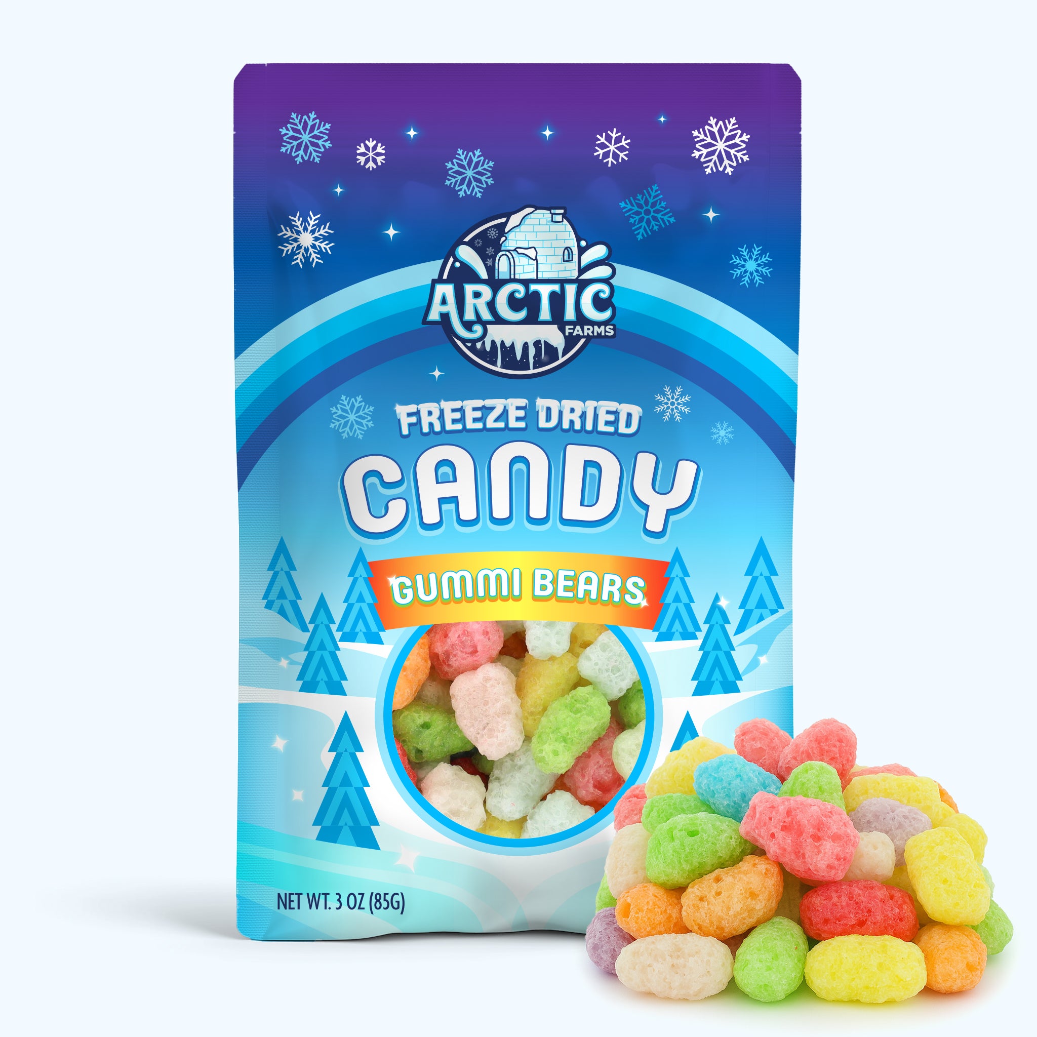 Freeze Dried Gummy Gummi Bears