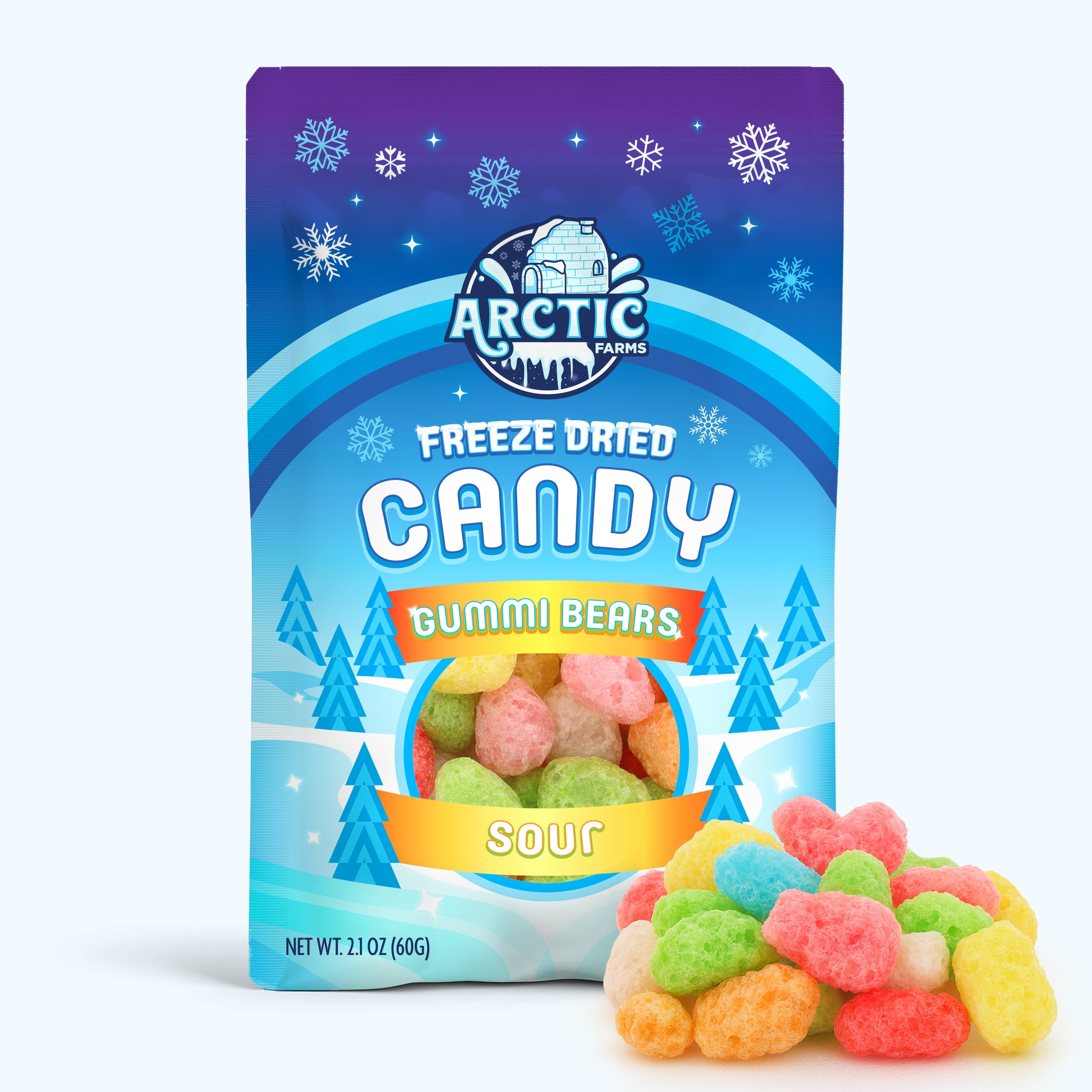 Freeze Dried Gummy Gummi Bears